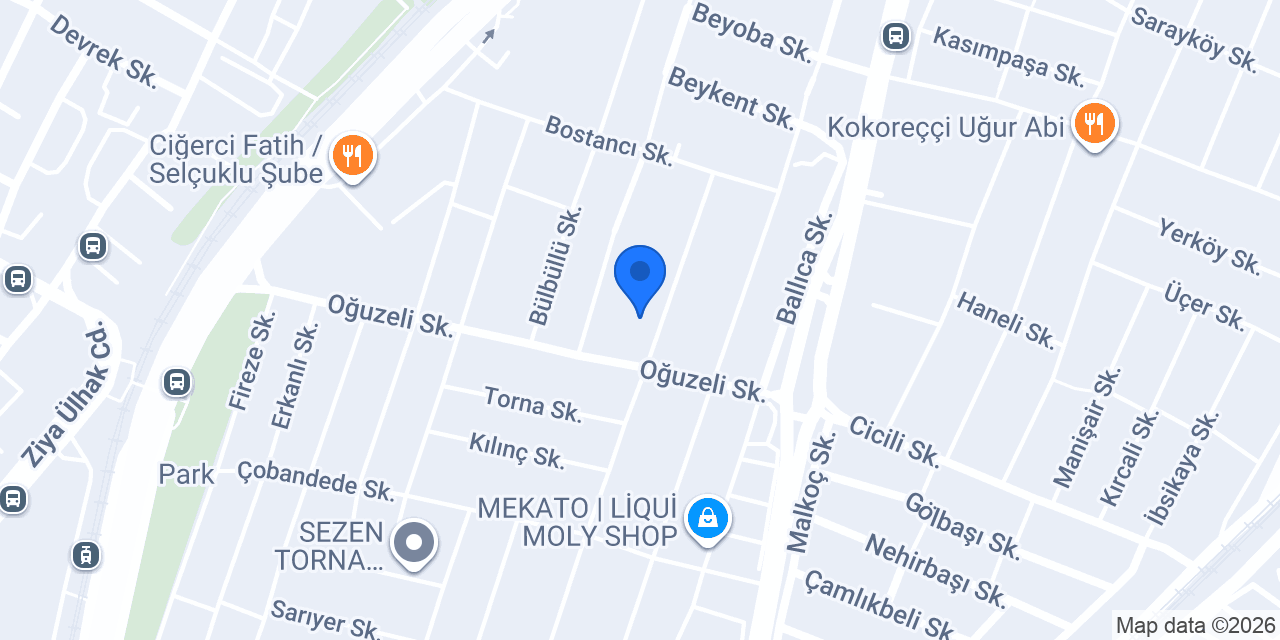 Yeşiloba Mechanx Auto Garage konumu