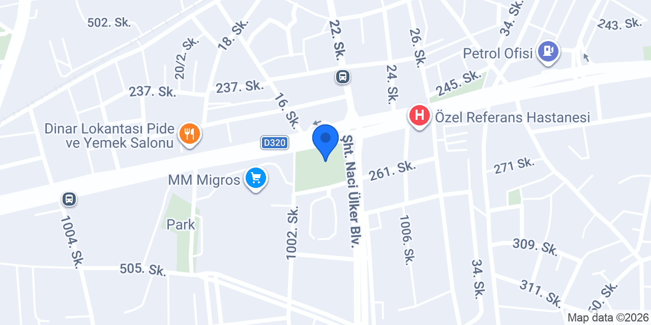 Turunç Park fotoğraf çekim platosu konumu