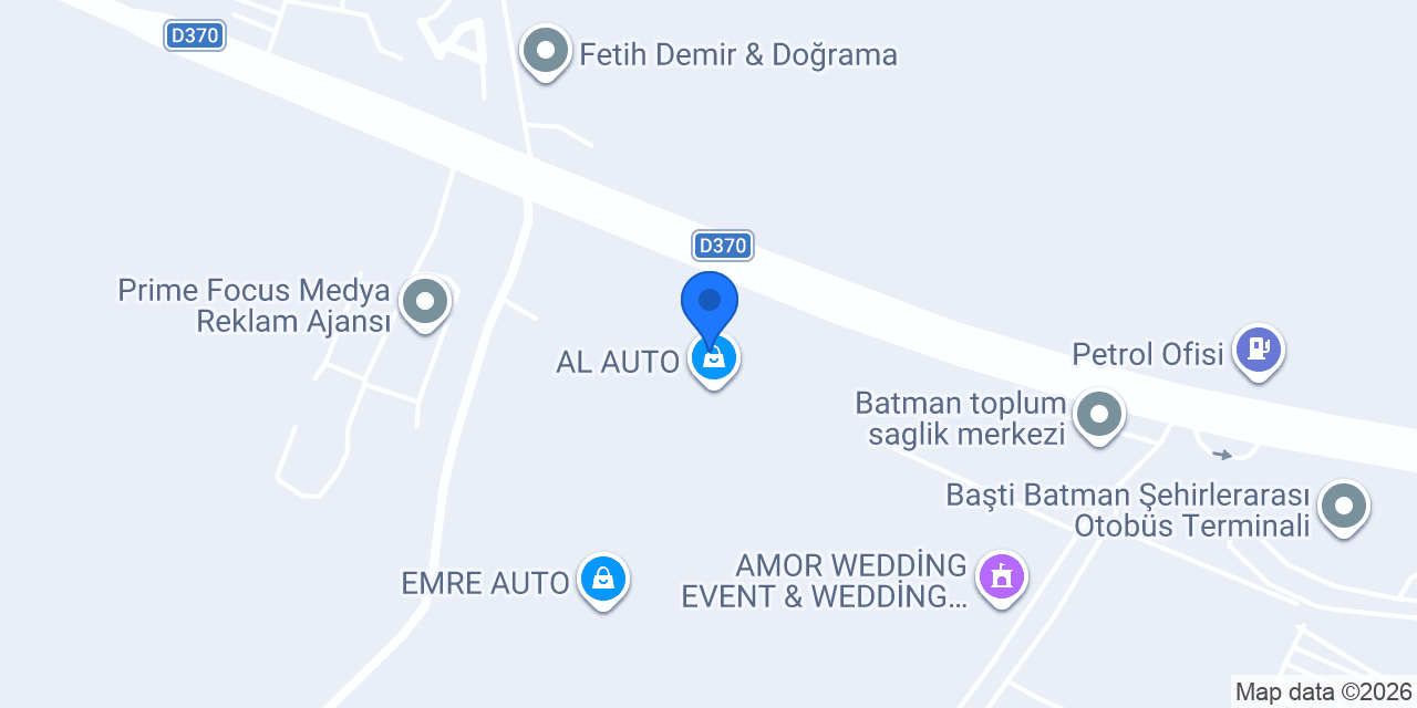 AS ŞAHİN AUTO konumu