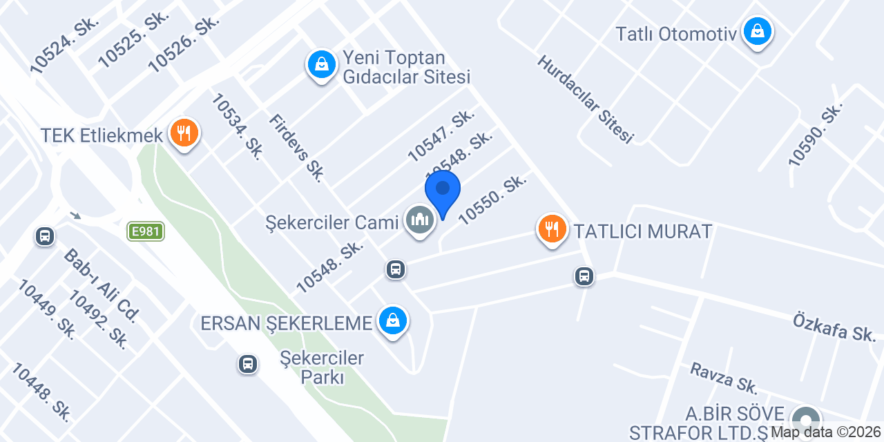 Berk Catering konumu