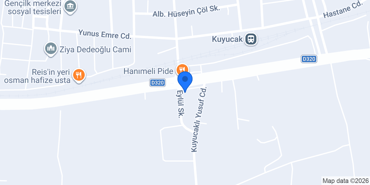 Ahmet Amca Fidancılık konumu