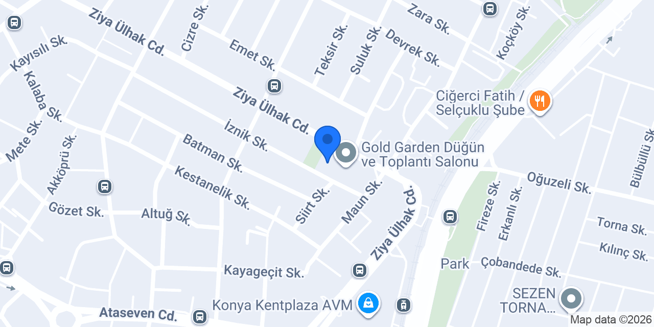 Ateş Veteriner Kliniği konumu