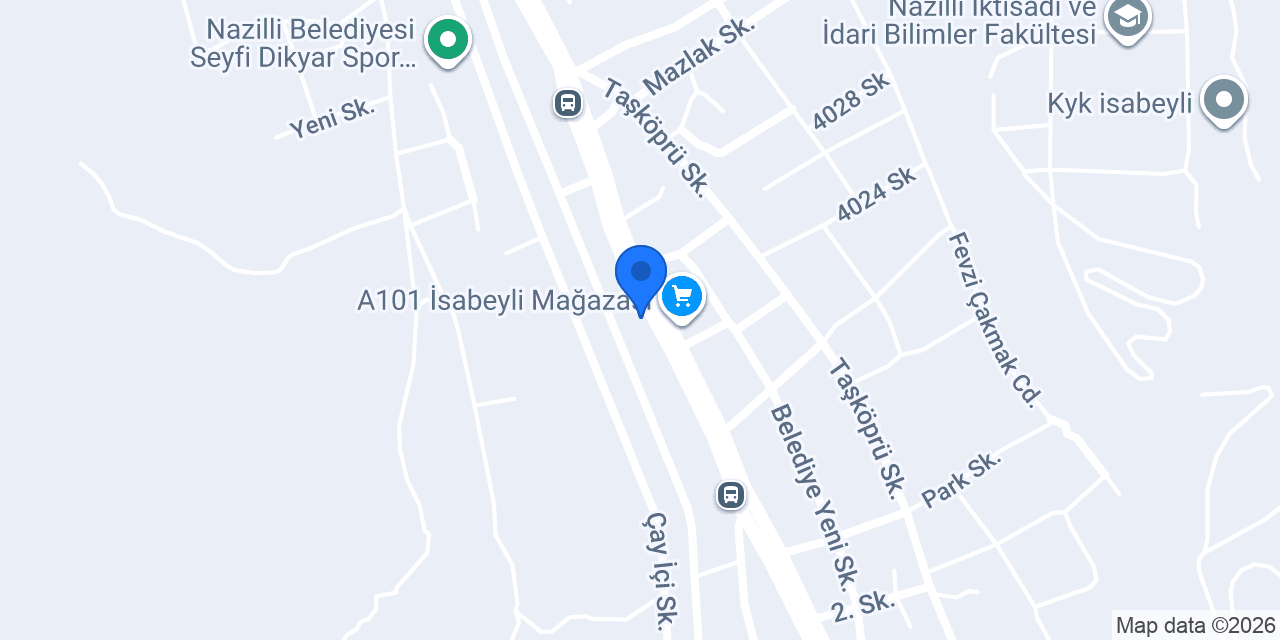 Cadde aperatif konumu