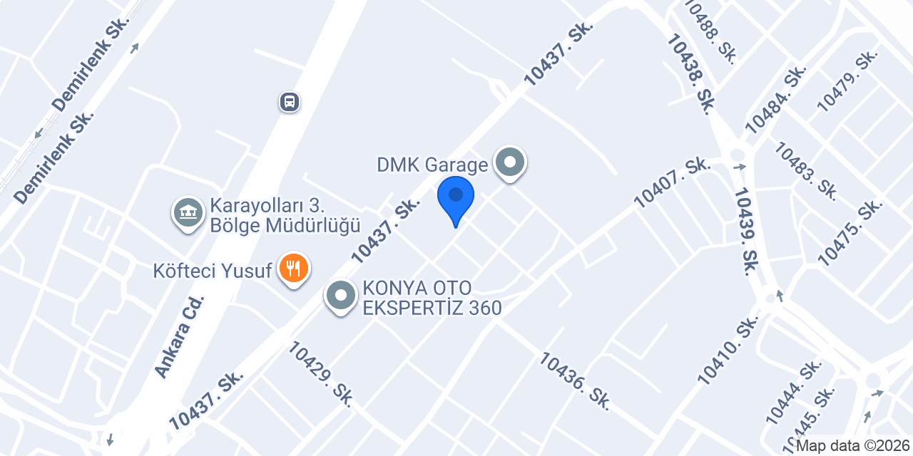 Görkem Otomotiv konumu