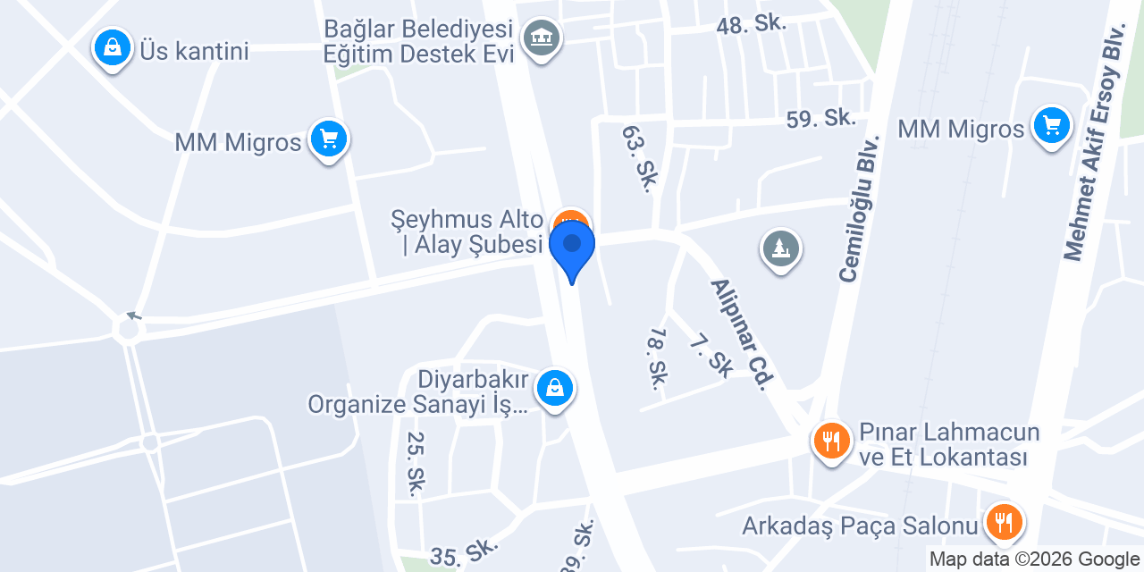 LATİFOĞLU ALİPINAR ECZANESİ konumu