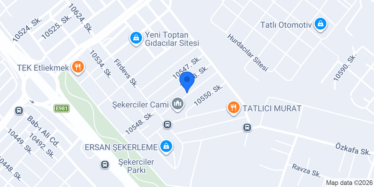 Damla Pişmaniye konumu