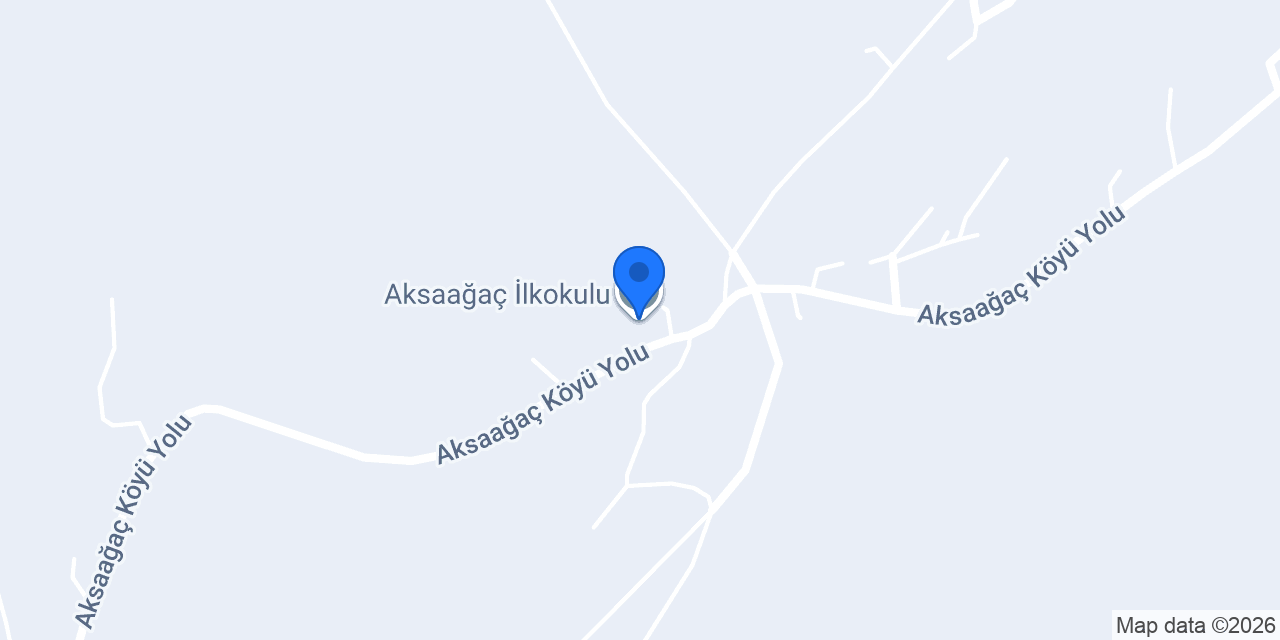Aksaağaç İlkokulu konumu
