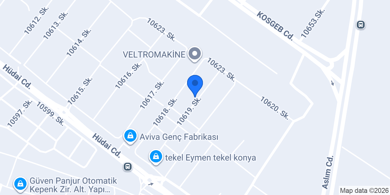 Coşkun Hidrolik konumu