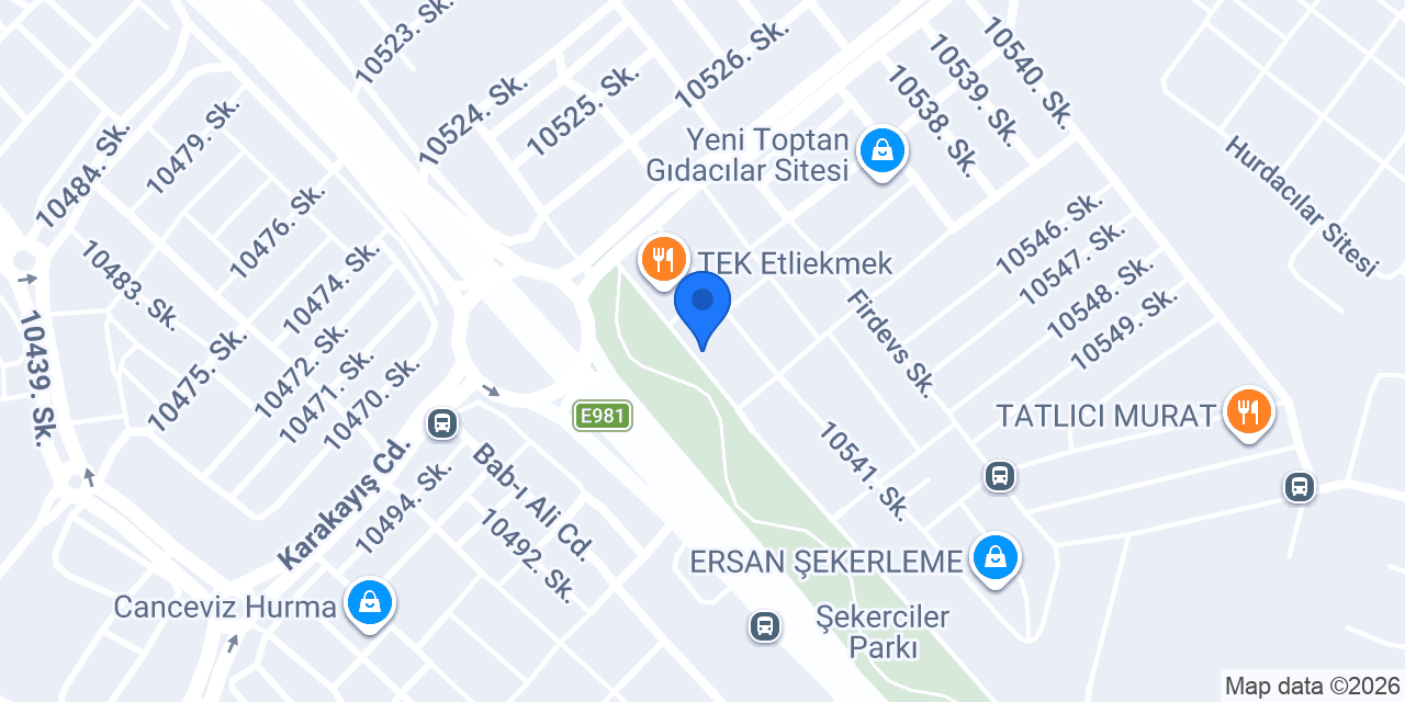 Mehmet Şimşek Reklam & Kutu Harf konumu