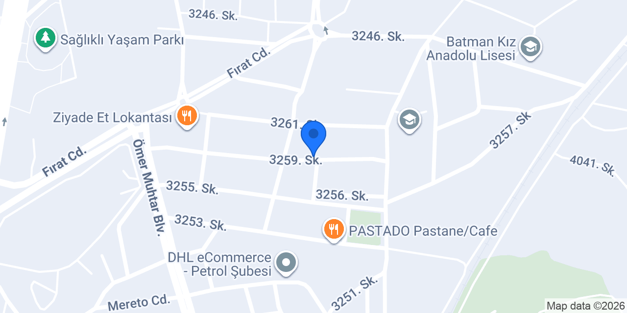 Nil bayan kuaforu konumu