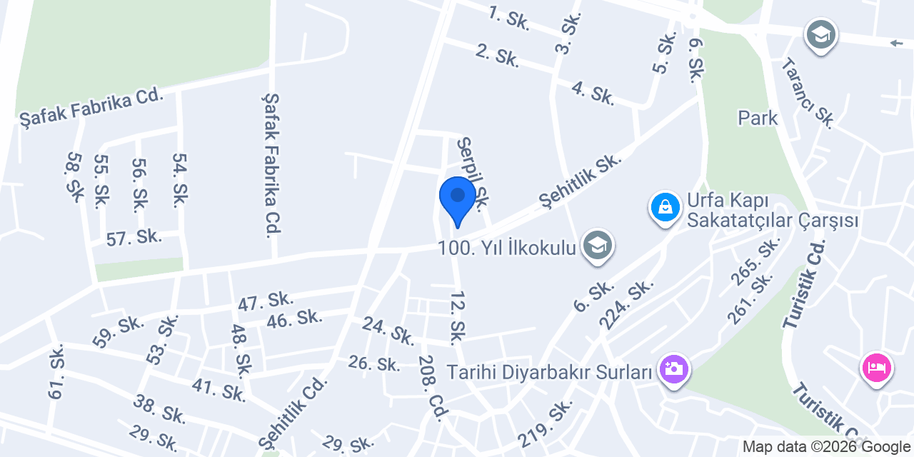 SAMET CAM konumu