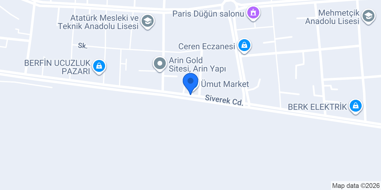Özel Orkide Okulları konumu