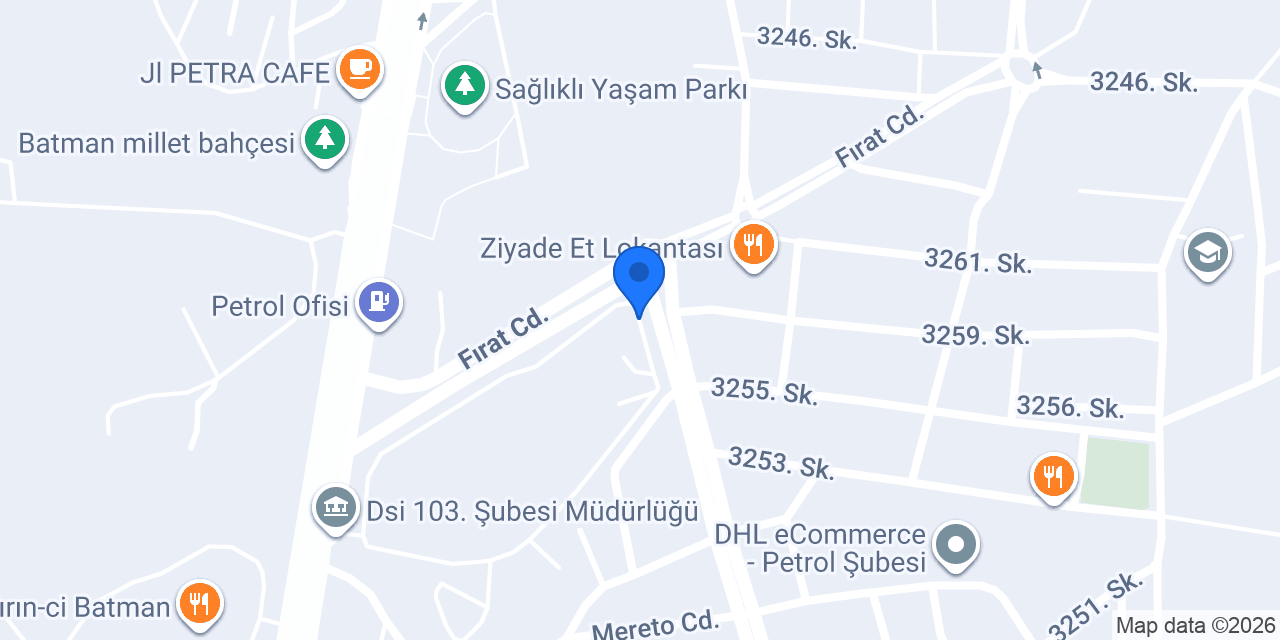atay kurye konumu