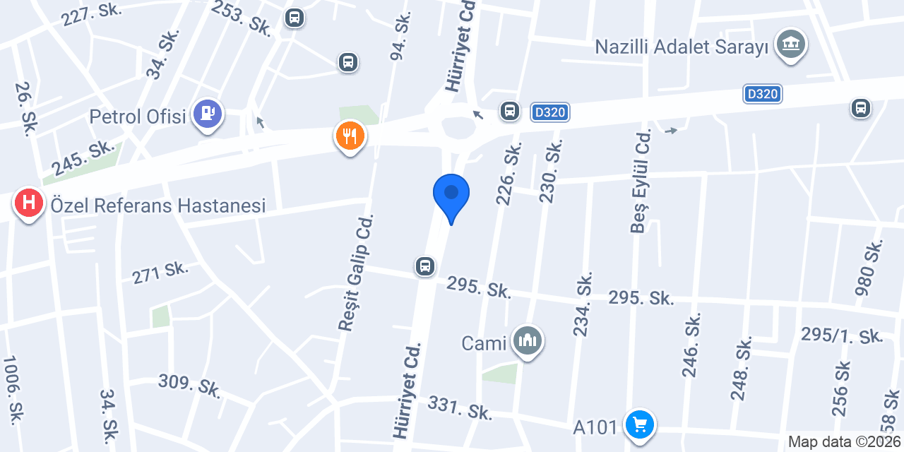 Çelik Oto Galeri konumu