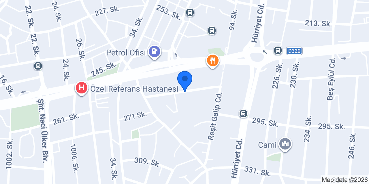 Zübeyde Hanım Anaokulu konumu