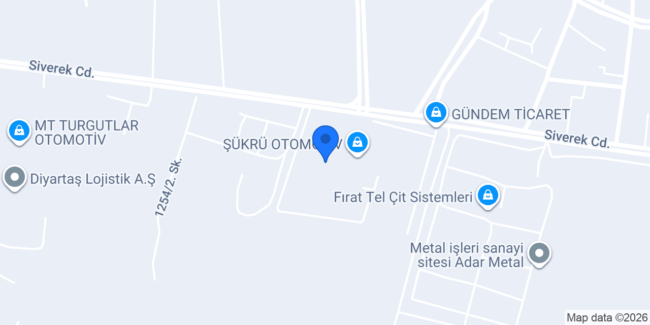 ŞEKER AUTO konumu