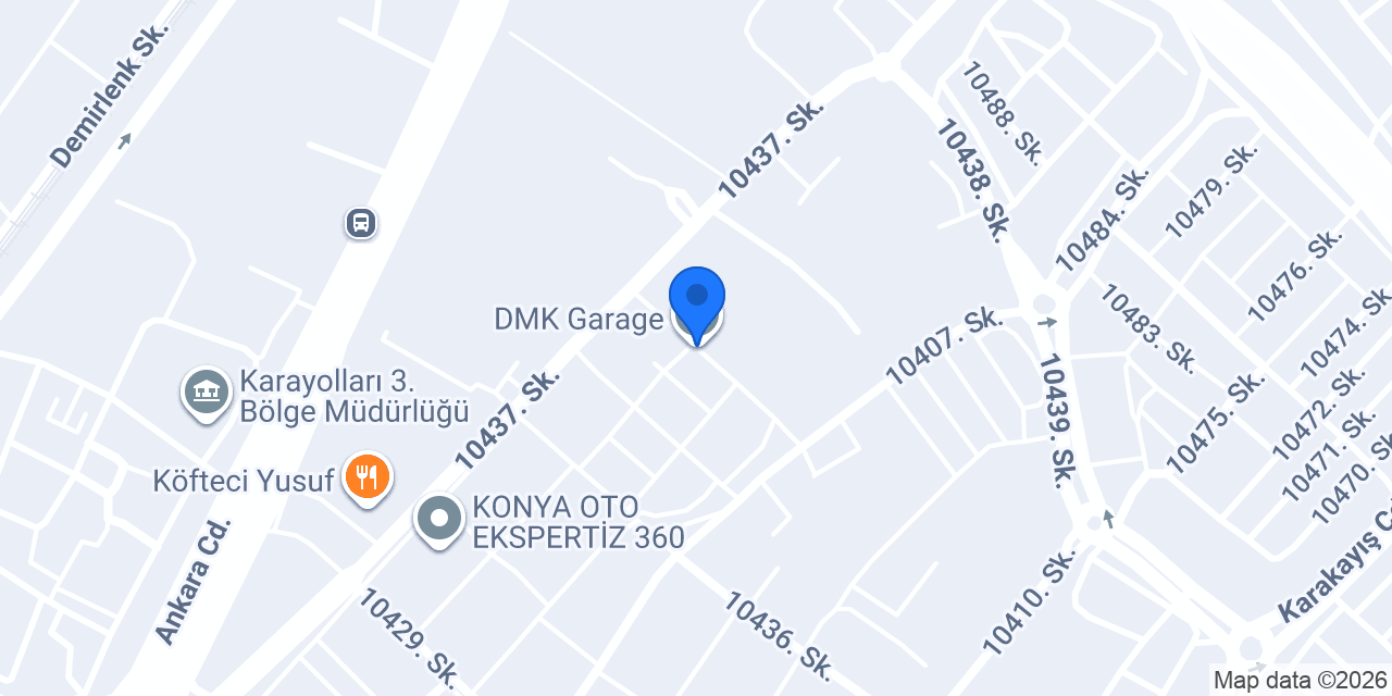 DMK Garage konumu