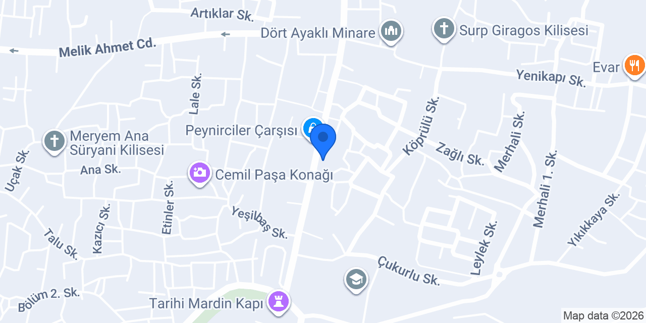 Art İris Diyarbakır konumu