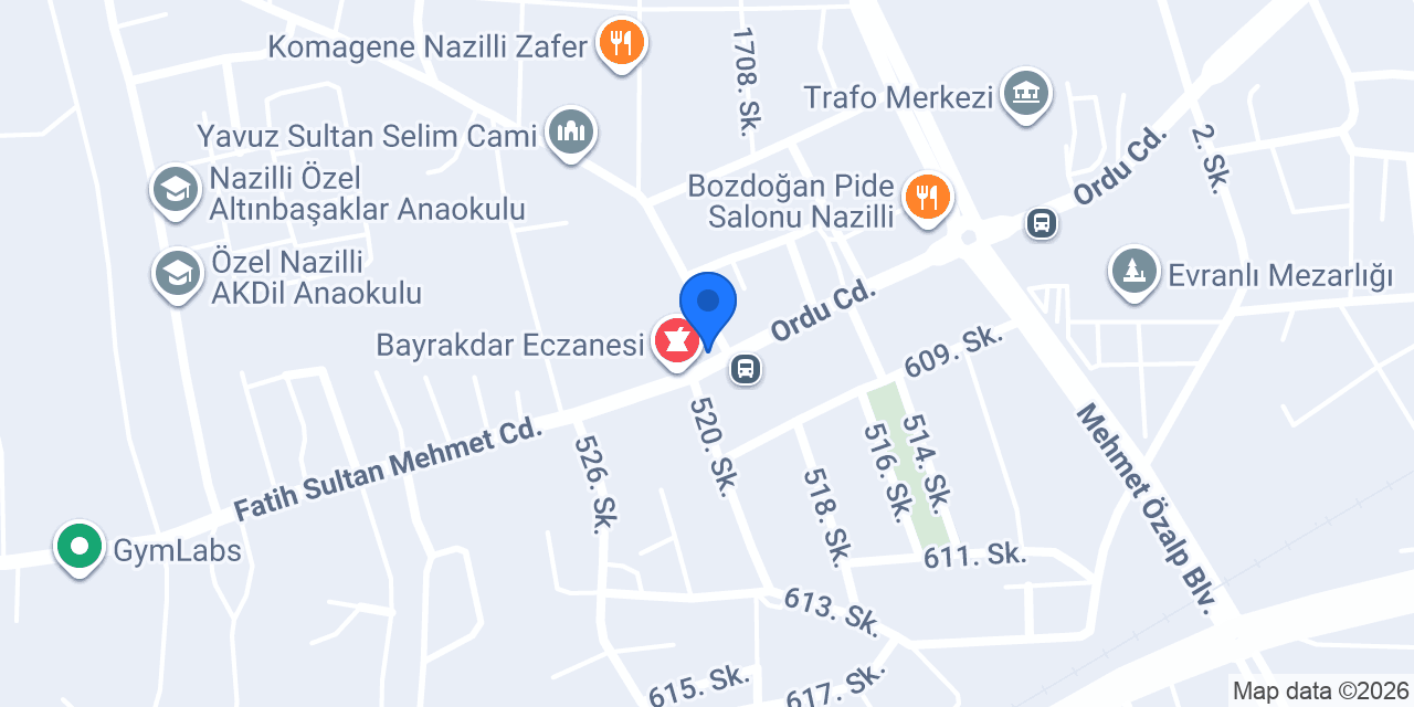 ALGAN ECZANESİ konumu
