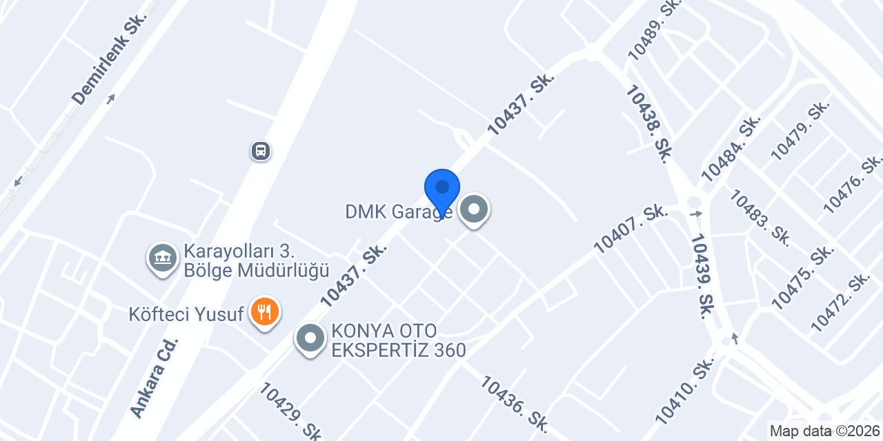 Göçük Park - Konya konumu