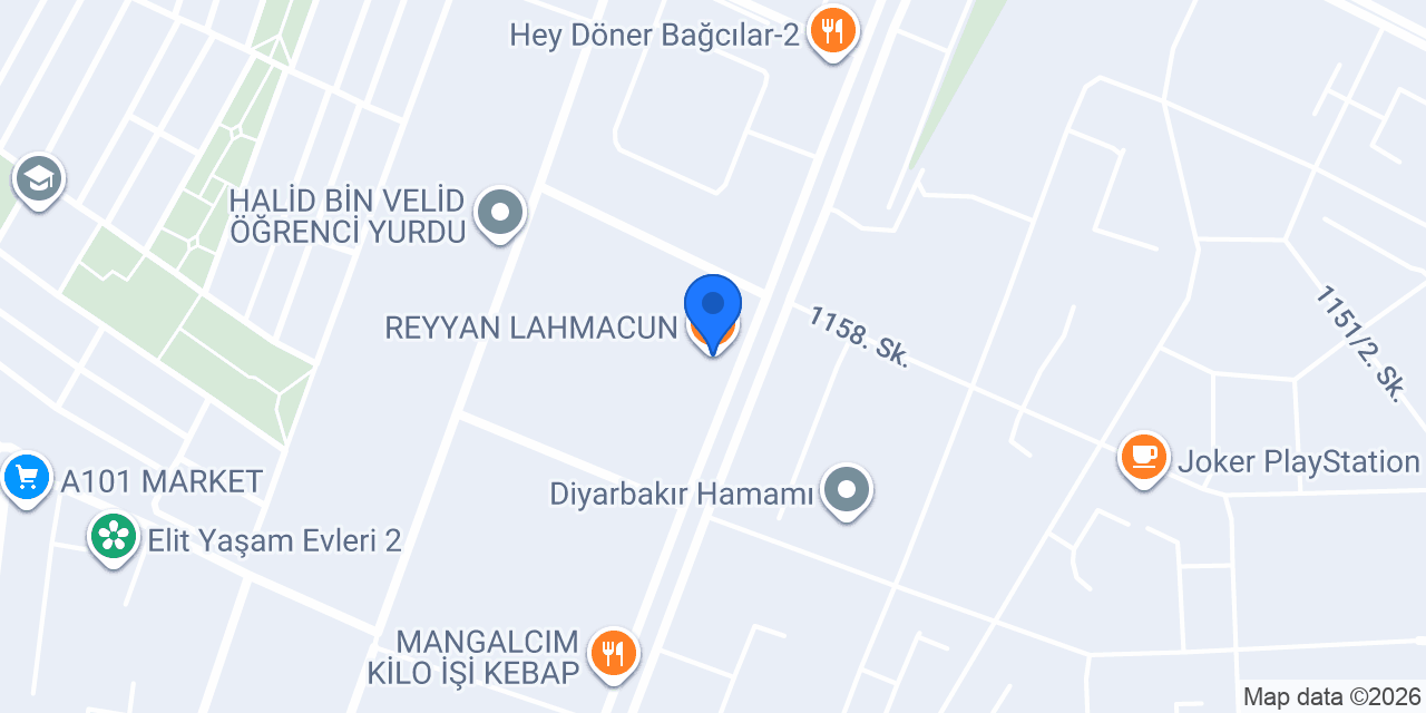 REYYAN LAHMACUN konumu