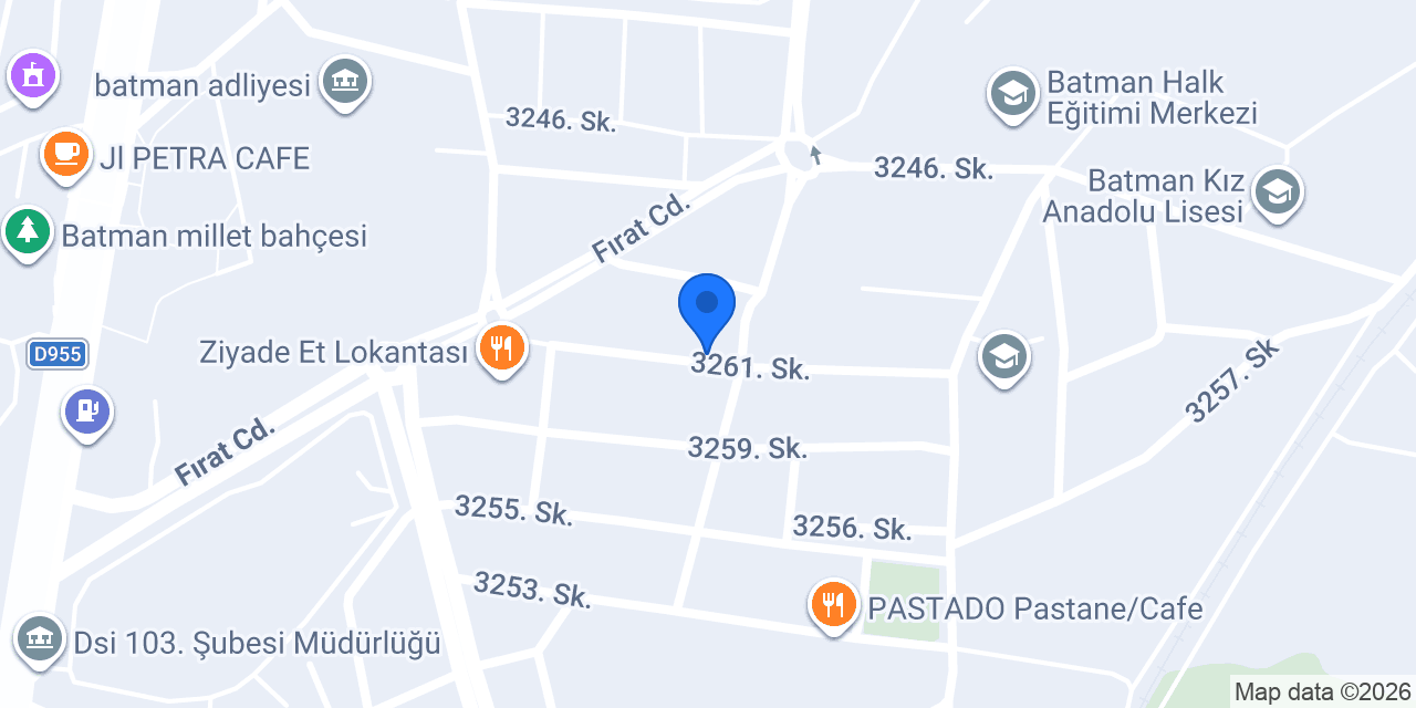 Seçil Bayan kuaförü konumu