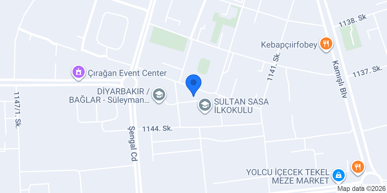 Bağcılar Özel Eğitim Anaokulu konumu