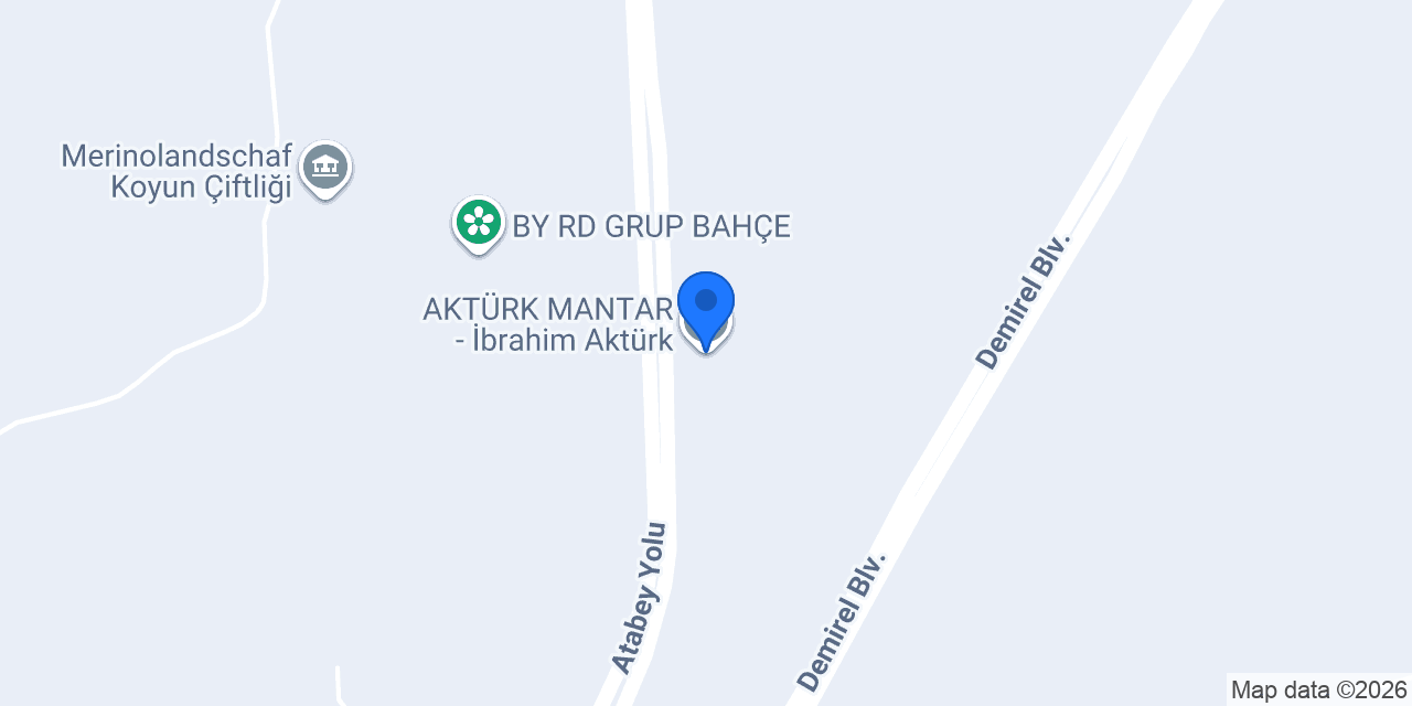 AKTÜRK MANTAR - İbrahim Aktürk konumu