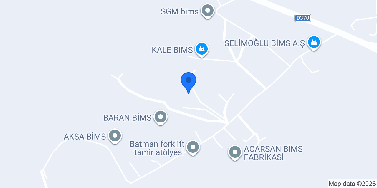 BATMAN HAZIR BETON konumu