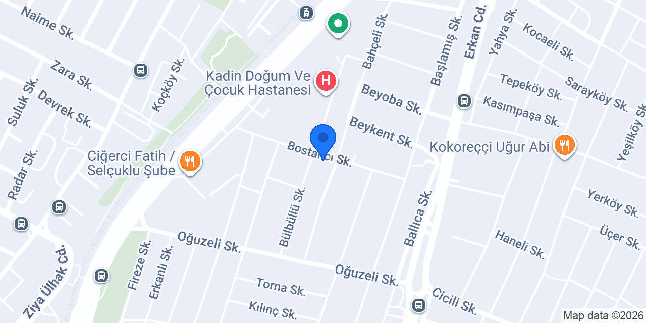 Yıldız Lokantası konumu