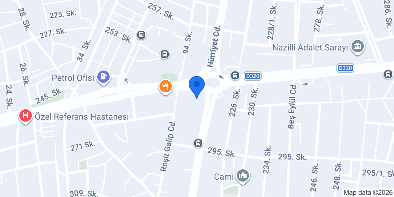 EFEM RENT A CAR konumu