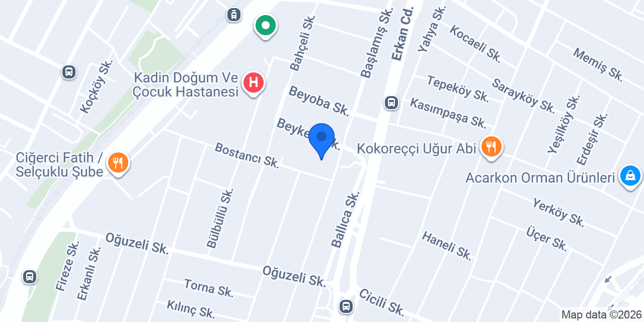 HIZIR OTOMOTİV konumu