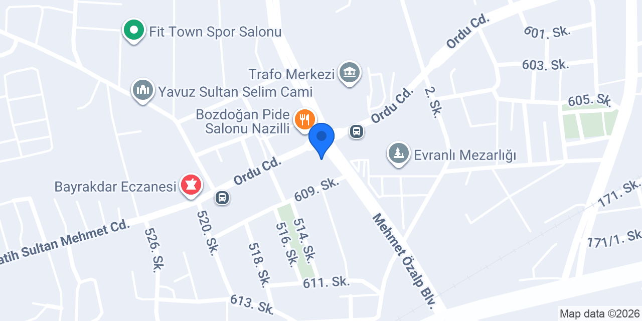 Ziyade Künefe NAZİLLİ konumu