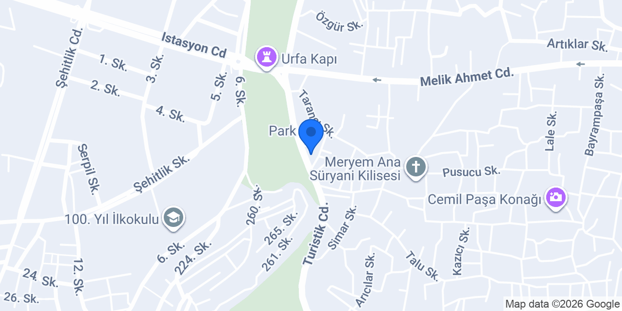 Diyarbakır Oto Kaporta konumu