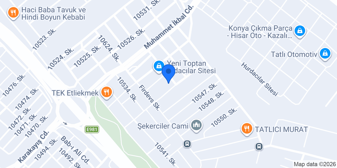 Akpak otomasyon konumu