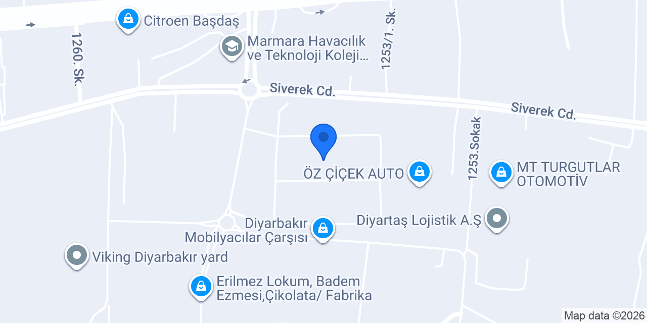 ÖNEN OTOMOTİV konumu