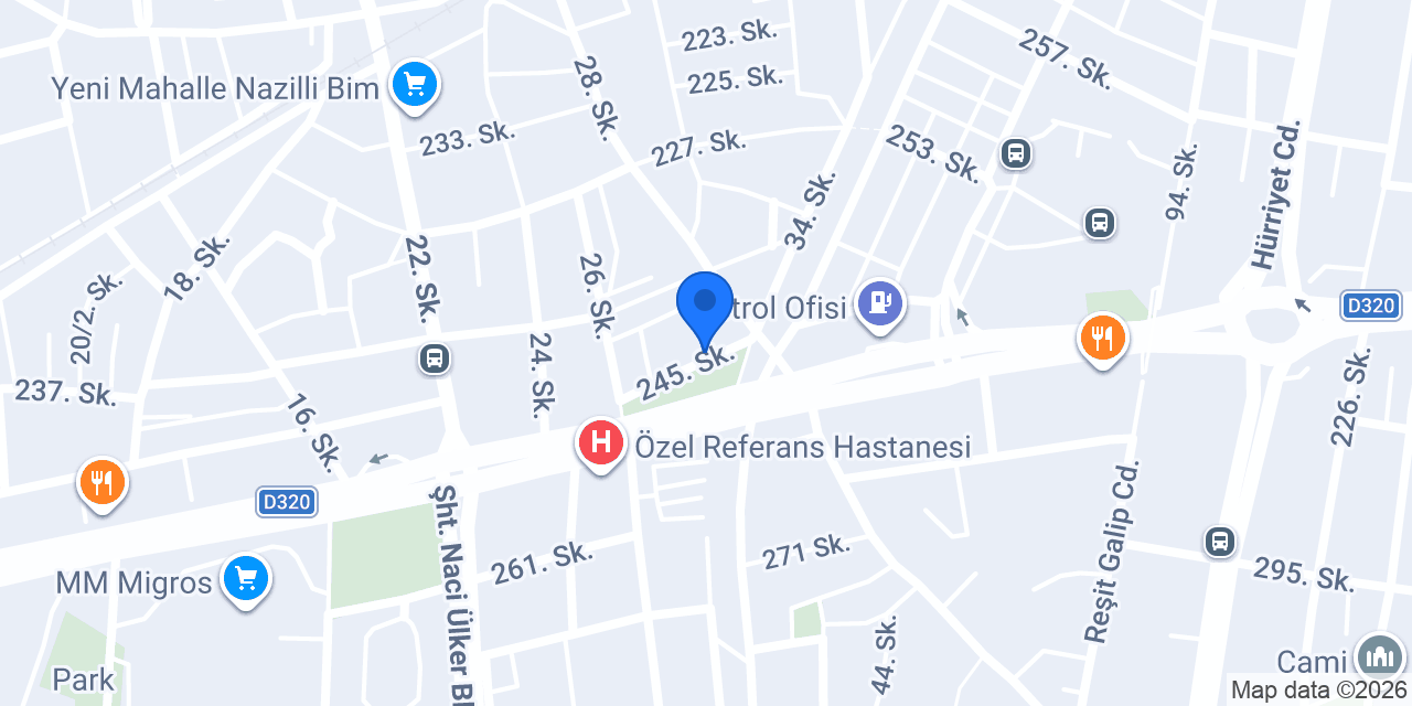 TUNAHAN NAKLİYAT konumu