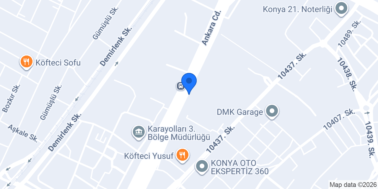 Bilgiç Unlu Mamülleri konumu