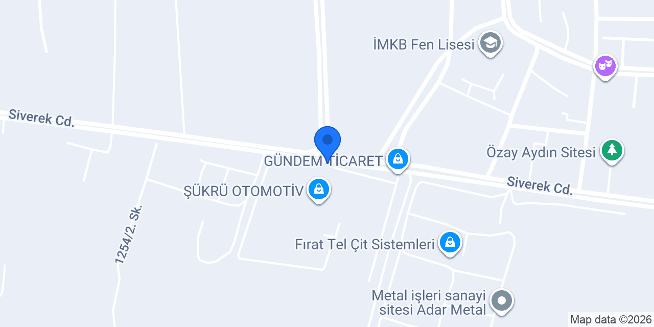 ASLAN YAPI TİCARET ( SERHAT ÇELİK) konumu