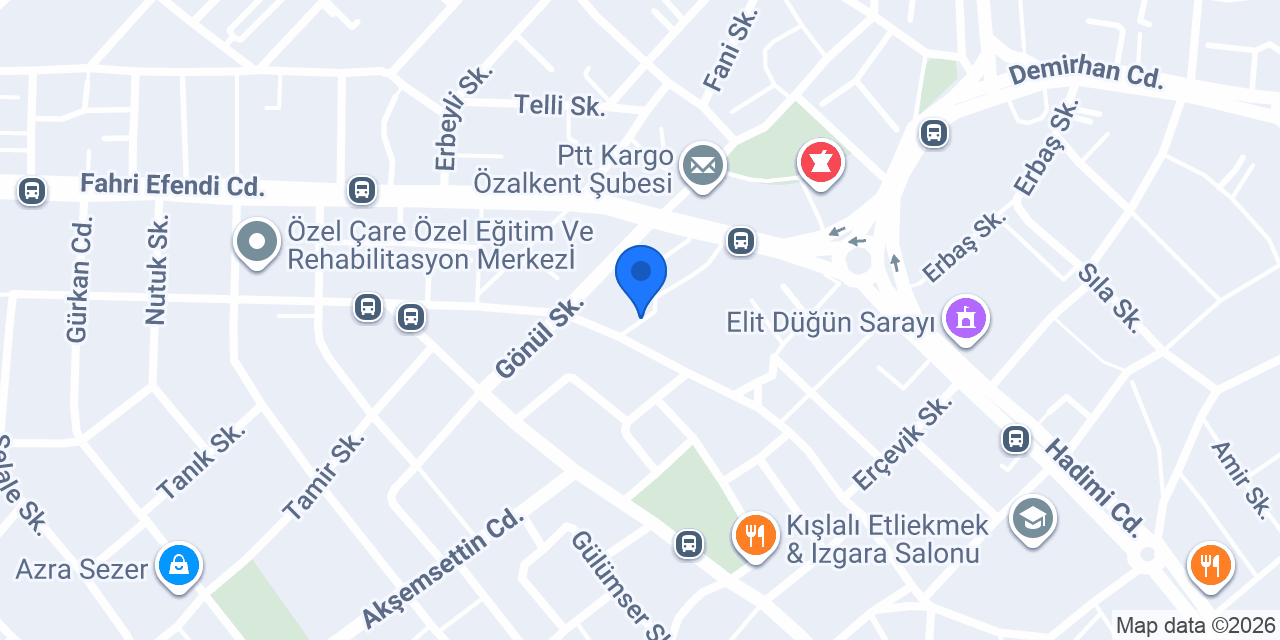 Akyüz Unlu Mamulleri konumu