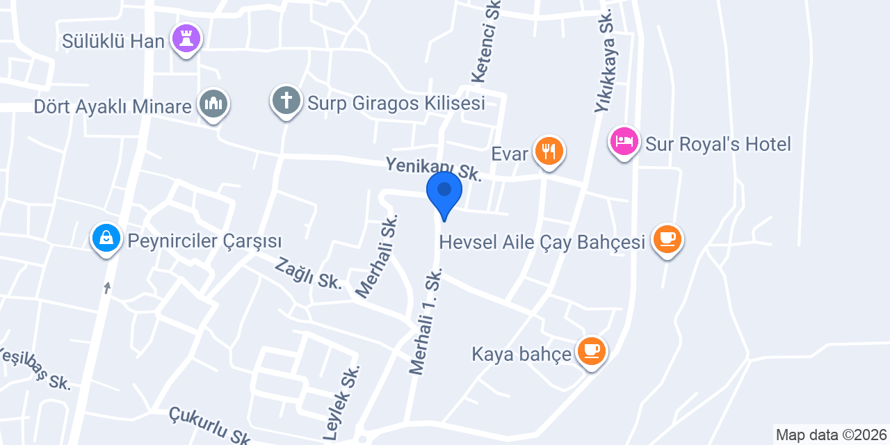 Turistik Taksi konumu