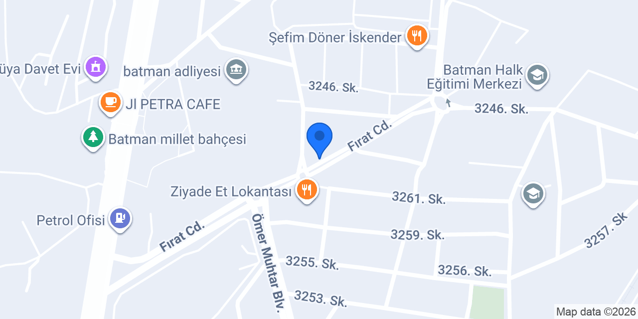 Ekleristan Batman konumu