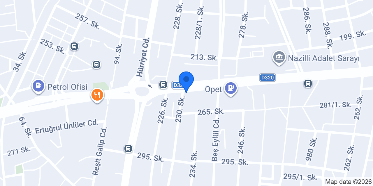 TAFE Tractors Aydın - Ali Semerci konumu