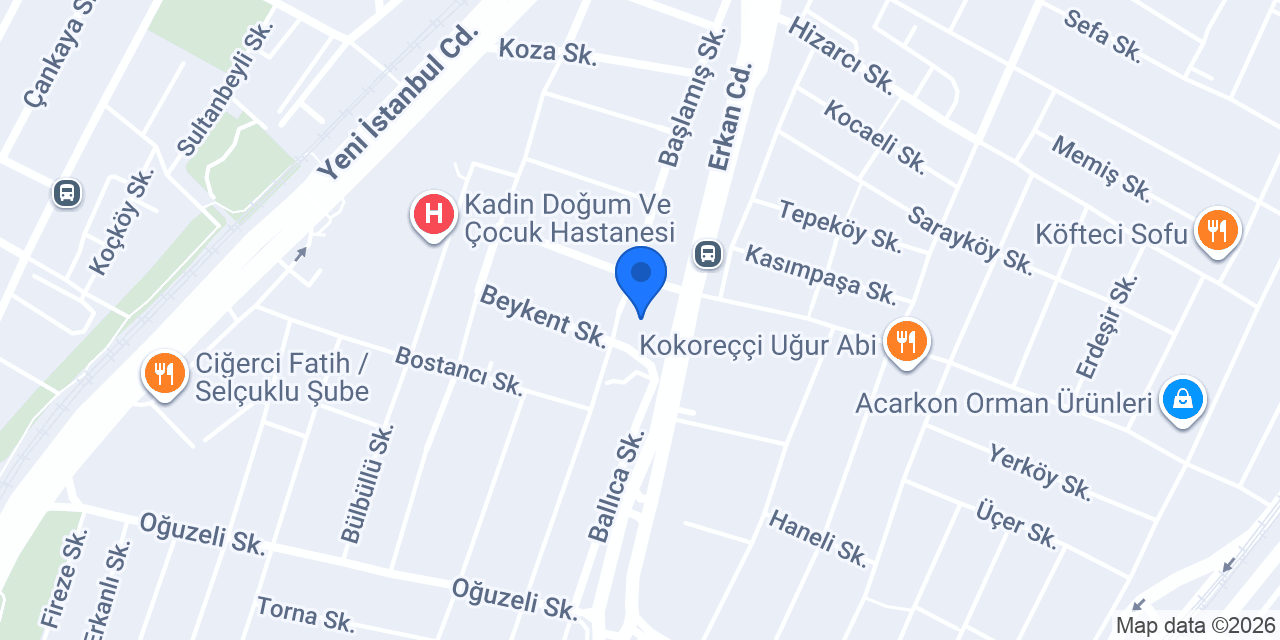 YILDIZ OPEL konumu