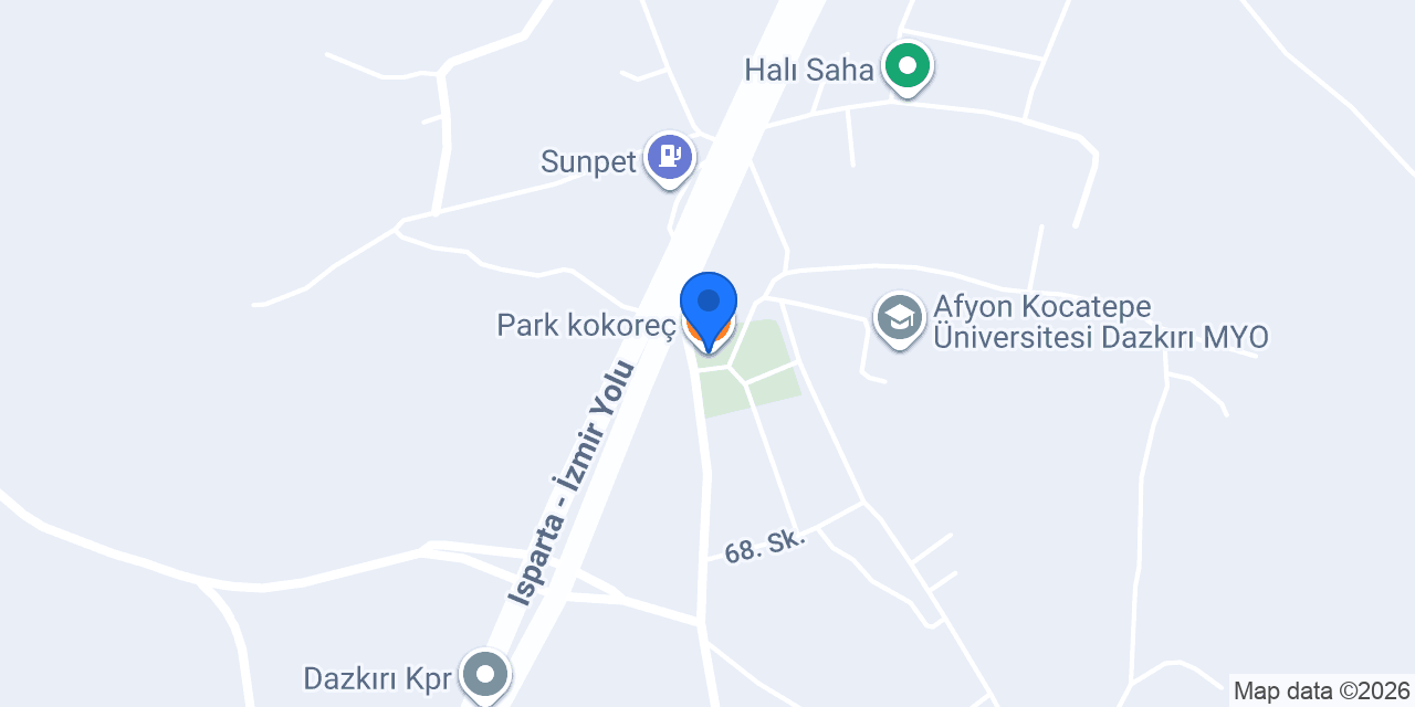 Park kokoreç konumu