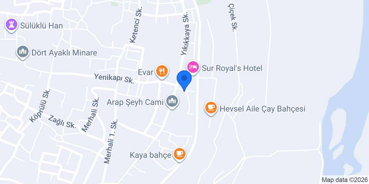Beroş restaurant konumu