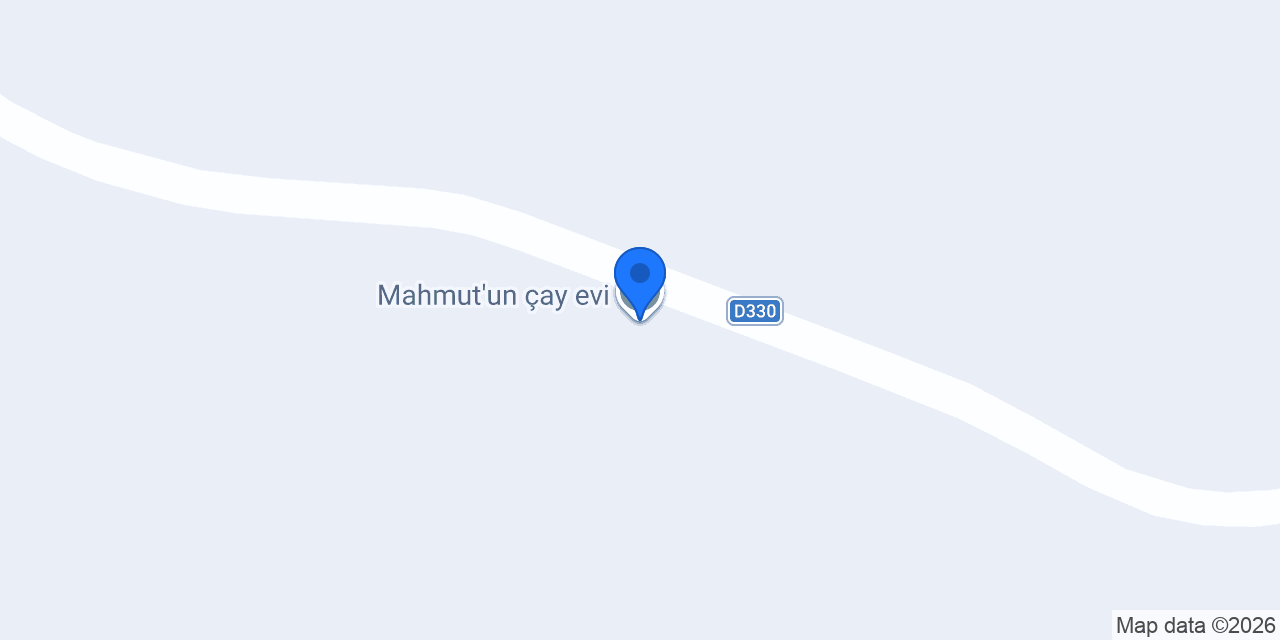 Mahmut'un çay evi konumu