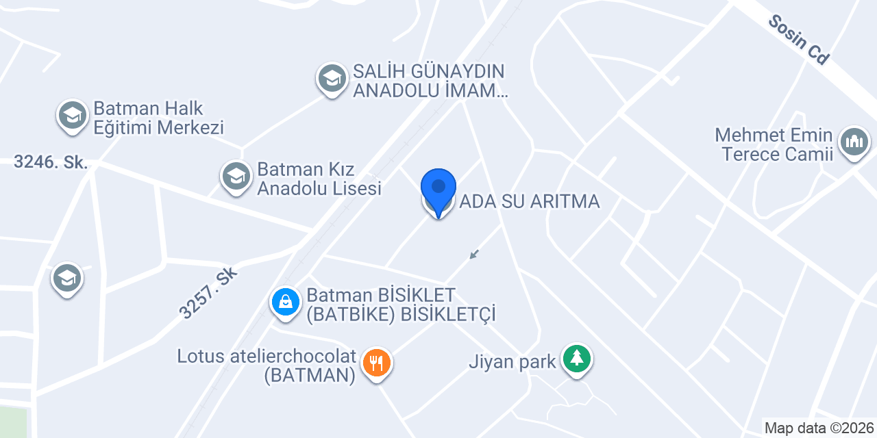 ADA SU ARITMA konumu