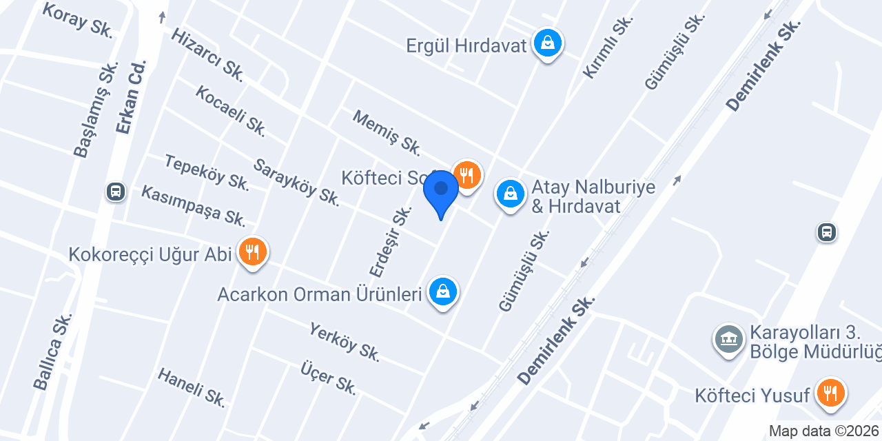 AHT METAL İNŞAAT konumu
