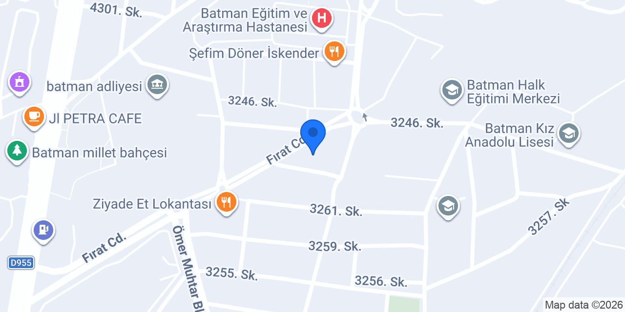 Sevgi Dent Klinik konumu